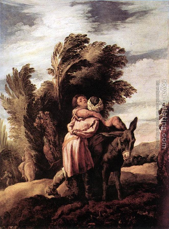 Domenico Fetti : Parable of the Good Samaritan